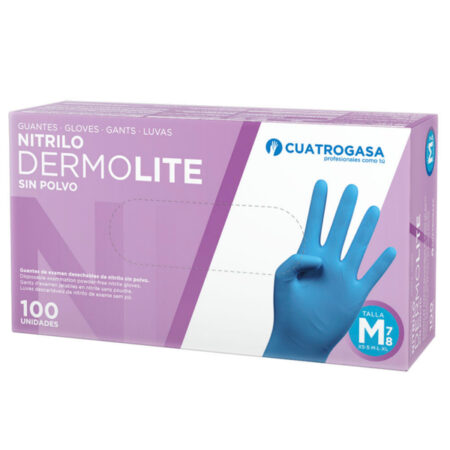 Guantes Nitrilo Dermo S/Polvo TS
