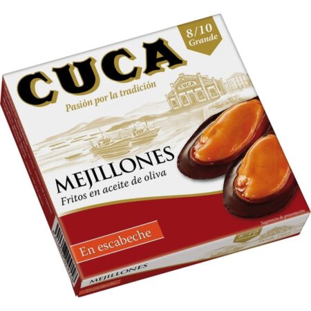 Mejillon Cuca Escabeche 8/10 69g.