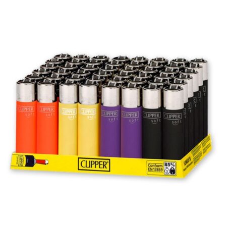 Mechero Clipper Liso 48 Uds.