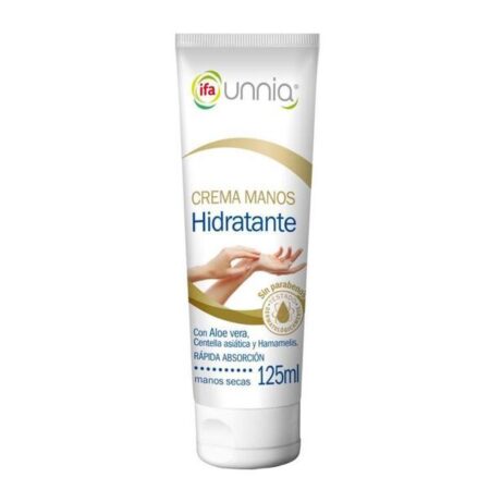 Crema Manos Unnia A.Vera 125ml.