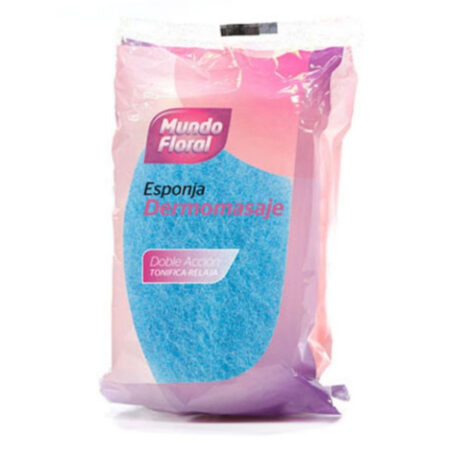Esponja Dermomasaje Mundo Floral