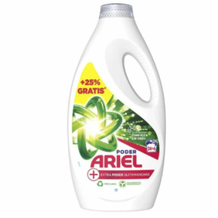 Detergente Ariel Líquido Oxi 24+6cc.