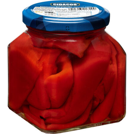 Pimientos Piquillo Enteros Cidacos 225g.