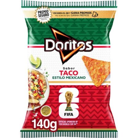 Aperitivos Doritos Taco 140g.