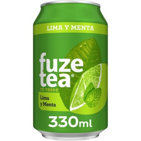 Fuze Tea Lime Mint Lata 33cl.